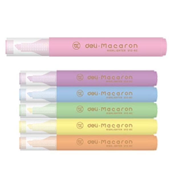 Deli Highlighter Box of 6 MiYou EU12-6C - Image 2