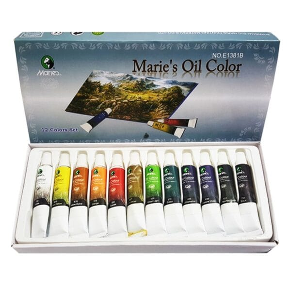 Marie's Oil Colour 12M 12 Colour Set