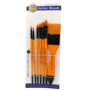 Keep Smiling Artist Brush 7pc set A7001
